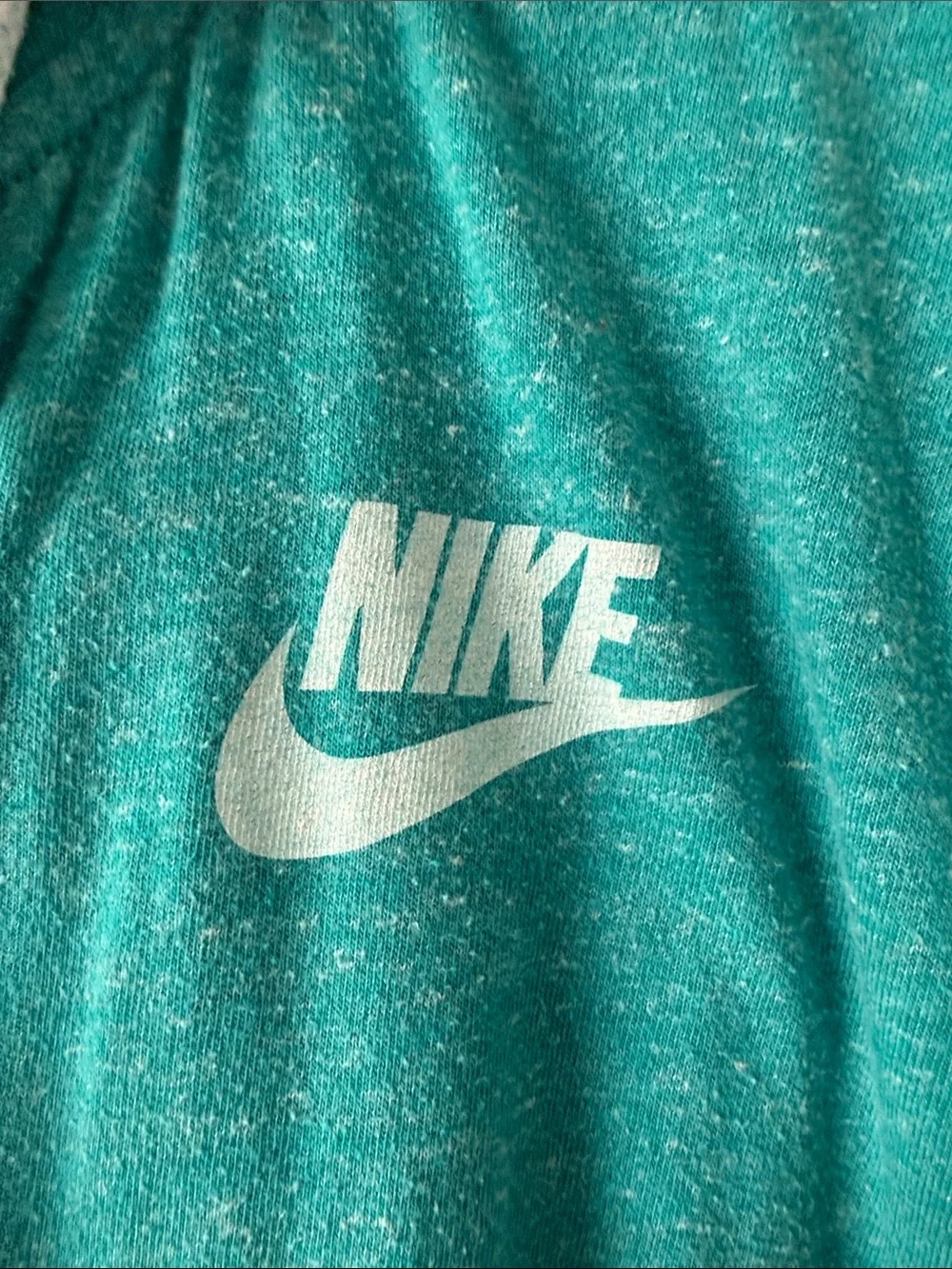 Nike Teal Zip Hoodie lightweight XL